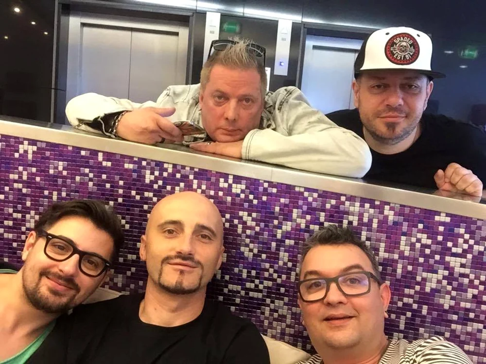 Eurovision 2015: Trupa Voltaj în backstage