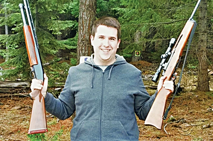 Vincent Canfield este pasionat de sportul cu arme