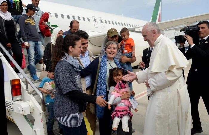 Papa Francisc, un critic al valului populist anti-refugiaţi/ Foto: EPA