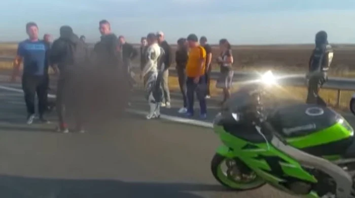 Accidentul a avut loc în 28 octombrie 2018, pe A3 FOTO Youtube/Fanatik (captură)