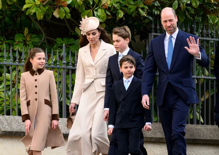 Kate, William, George, Charlotte și Louis de Wales, Paște 2026, Profimedia (1) jpg