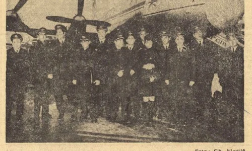 Un echipaj Tarom în jurul lumii, 11 decembrie 1969 - 07 ianuarie 1970 (© Arhivele Naționale ale României)