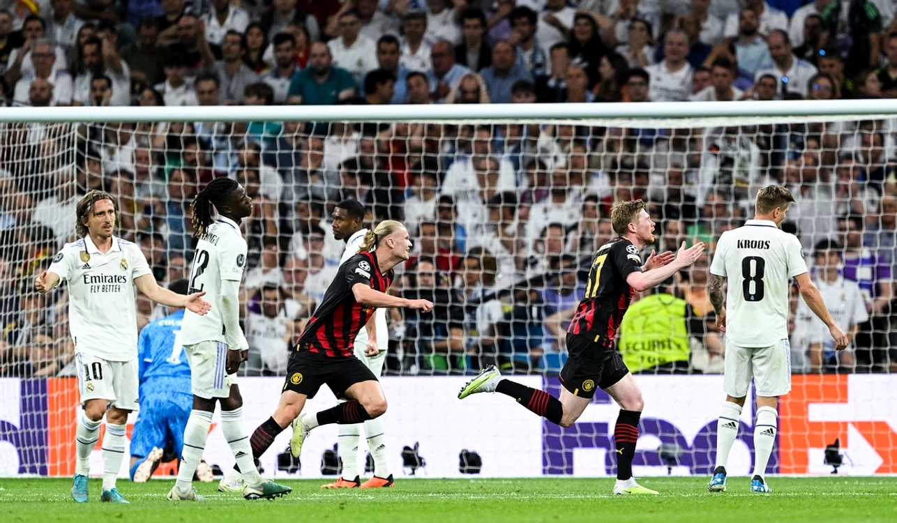 Erling Haaland, o prezență discretă în ultimul meci al lui Manchester City (FOTO: Getty Images)