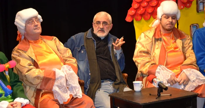 „Regele Mincinoşilor, o nouă premieră la Teatrul Bacovia, semnată Gheorghe Balint FOTO Mircea Merticariu