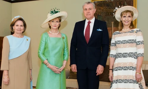 Majestatea Sa Margareta, Principele Radu, Principesa Sofia si Principesa Maria la 10 mai 2024 Daniel Angelescu, Casa Majestatii Sale (1) jpg