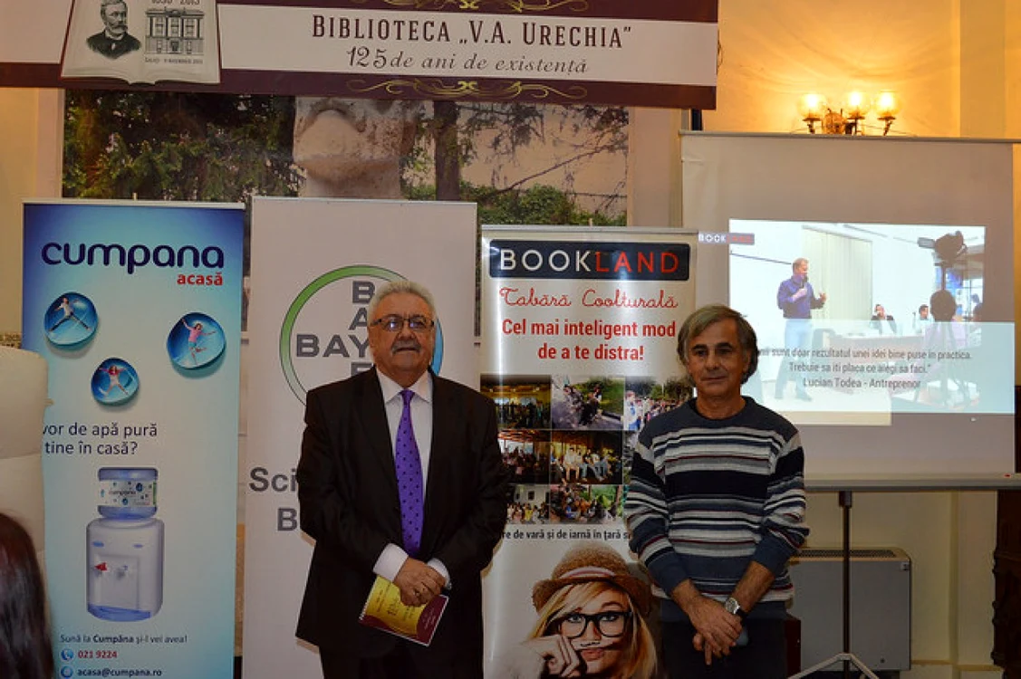 Conferinţele au loc la Biblioteca Judeţeană. foto: www.bvau.ro