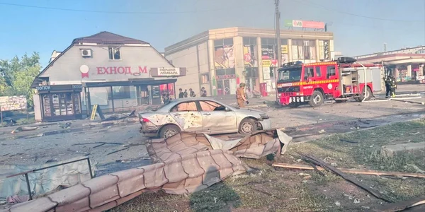 Atac rusesc în Ucraina Foto X   Olena Halushka jpg
