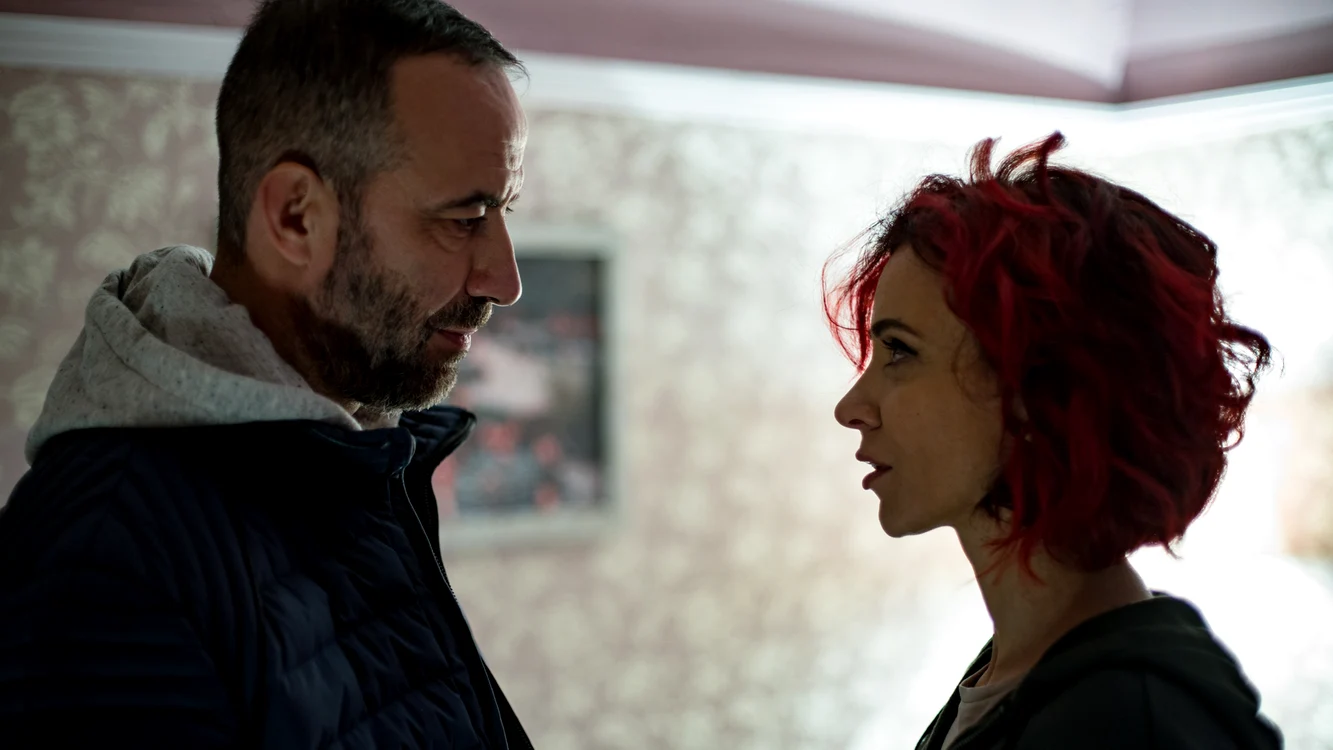 Andreea Vasile, alături de Șerban Pavlu, într-o altă producție HBO, serialul „Umbre” / foto: HBO