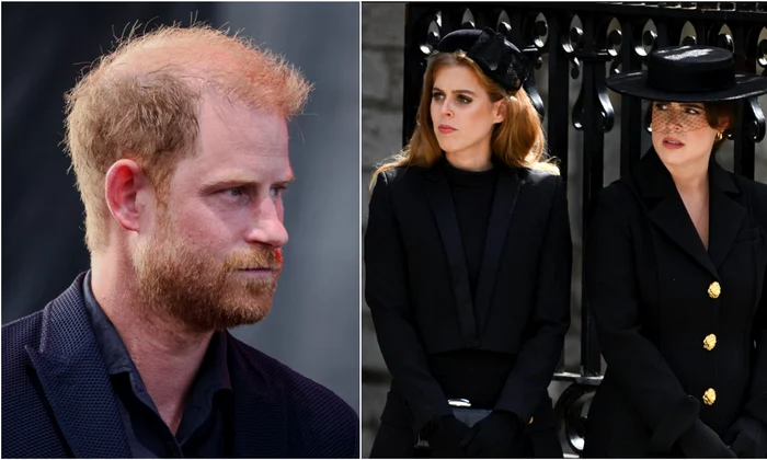Prințul Harry și verișoarele lui, Prințesa Beatrice și Prințesa Eugenie   Profimedia jpg