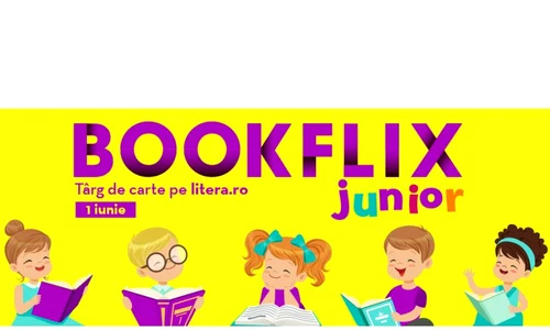 Bookflix Junior pe litera ro, tîrg de carte pentru copii jpeg