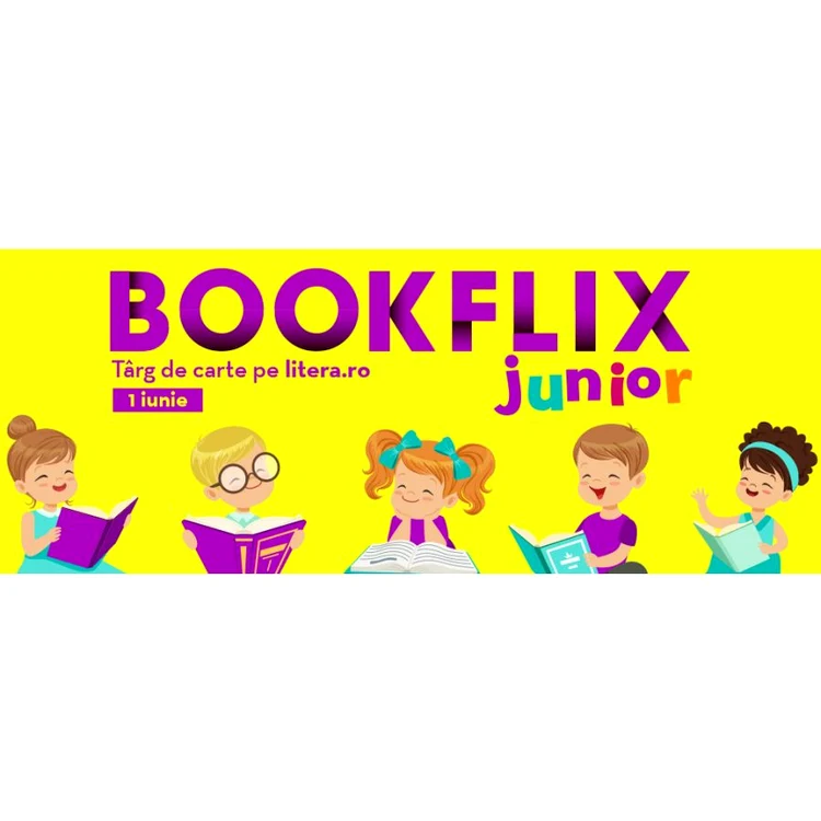 Bookflix Junior pe litera ro, tîrg de carte pentru copii jpeg