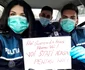 Mesaje poliţişti coronavirus stare de urgenţă FOTO Poliţia Capitalei / Facebook