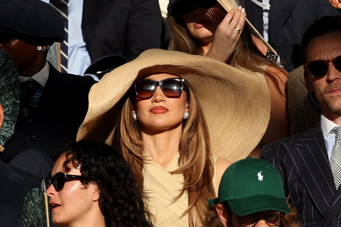Jennifer Lopez și Tom Hiddleston la Wimbledon, Profimedia (1) jpg