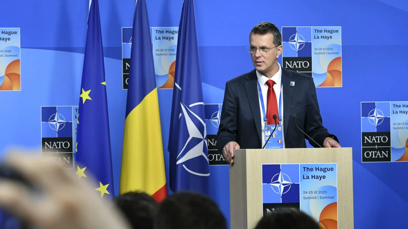 Ionuț Moșteanu a vorbit despre necesitatea înzestrării armatei. FOTO: webp