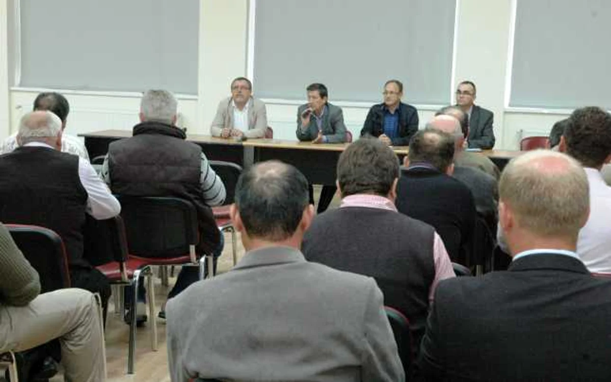 Întâlnirea primarilor a avut loc la Consiliul Judeţean