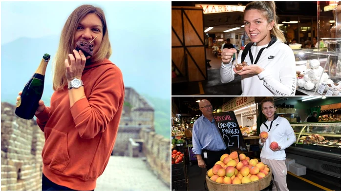 Ce dieta avea sportiva în vârful carierei? Foto: colaj Facebook/Simona Halep