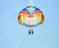 Parasailing în Thassos Grecia Foto Facebook Rodica Simion