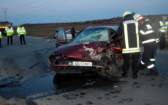 Accident grav la Vinţu de Jos