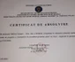 Certificat de absolvire a unui curs de prim - ajutor la SMURD Vâlcea pe numele lui Mihai Eduard - un tânăr intens mediatizat şi promovat de presă şi MAI Foto Facebook