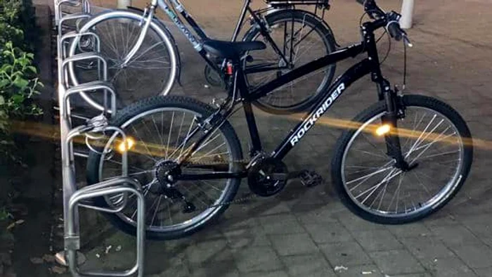 Bicicelta a fost recuperată FOTO Facebook/ Loredana Chindriș