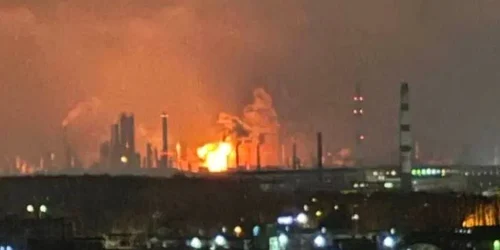 rafinaria reazan rusia atac ucraina FOTO Andrii Kovalenko / Telegram