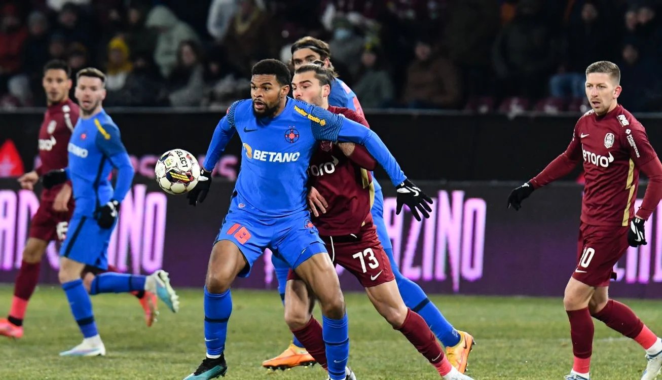 FCSB s-a impus în trei din ultimele patru meciuri cu CFR Cluj (FOTO: Sportpictures)