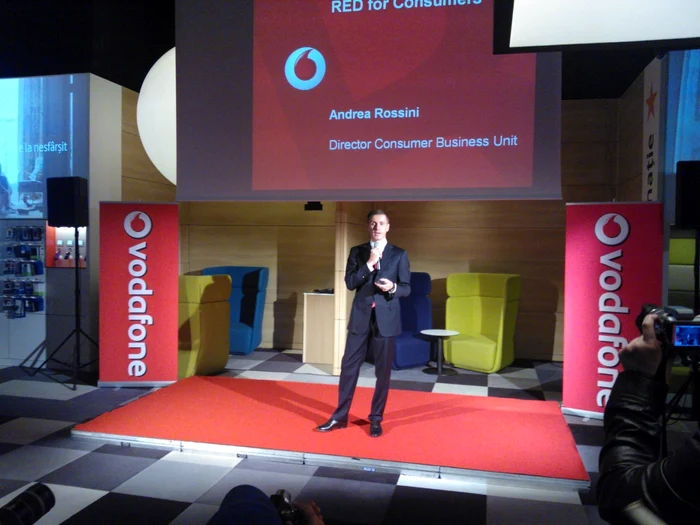 Andrea Rossini, director consumer business Unit Vodafone