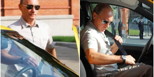 Putin a fost taximetrist FOTO Twitter