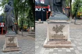 statuie mihai Eminescu colaj facebook jpg