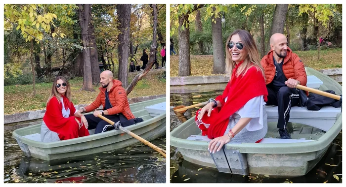 Anca Țurcașiu alături de iubitul ei, Călin Șerban / FOTO: Colaj Facebook