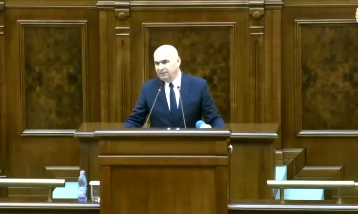 Ilie Bolojan, președinte al Senatului. FOTO captură video Facebook PNL