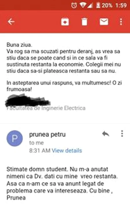studenti nemultumiti