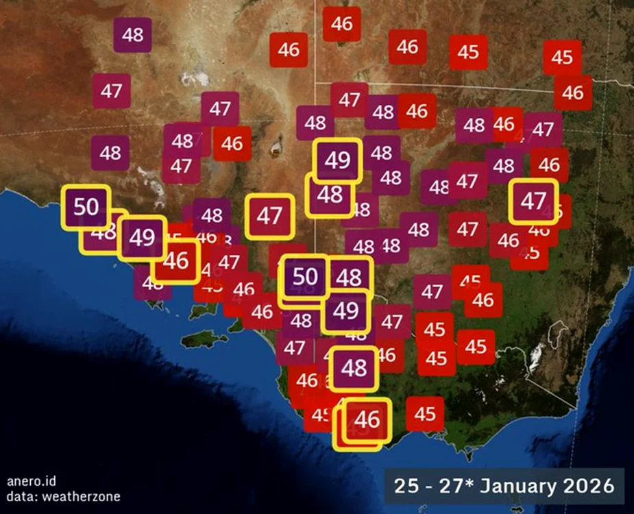 Australia se luptă cu un val de căldură extremă, cu record de temperatură de 48,9 grade