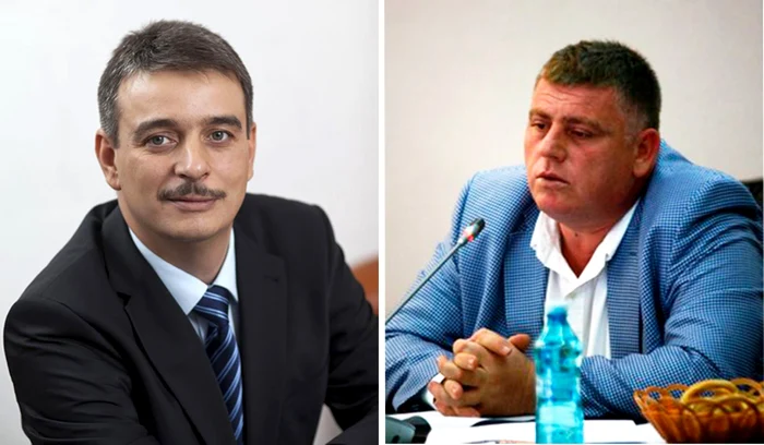 Raul Florescu, preşedintele PDL Buzău, şi Cristi Bîgiu, preşedintele Consiliului Judeţean Buzău