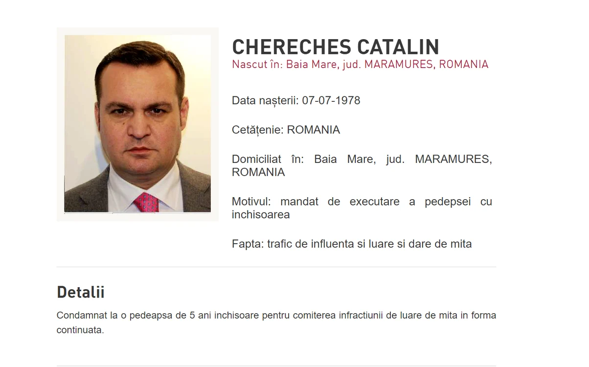 Primarul din Baia Mare, dat în urmărire