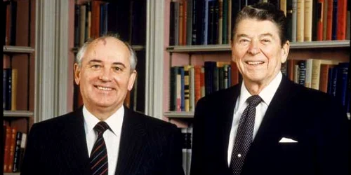 gorbachev ronald reagan foto gettyimages