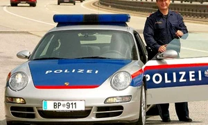 Politie de autostrada în Austria