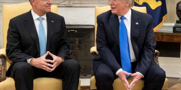 Fotografie postata pe Facebook de Donald Trump dupa intrevederea cu Klaus Iohannis FOTO Facebook Donald J. Trump