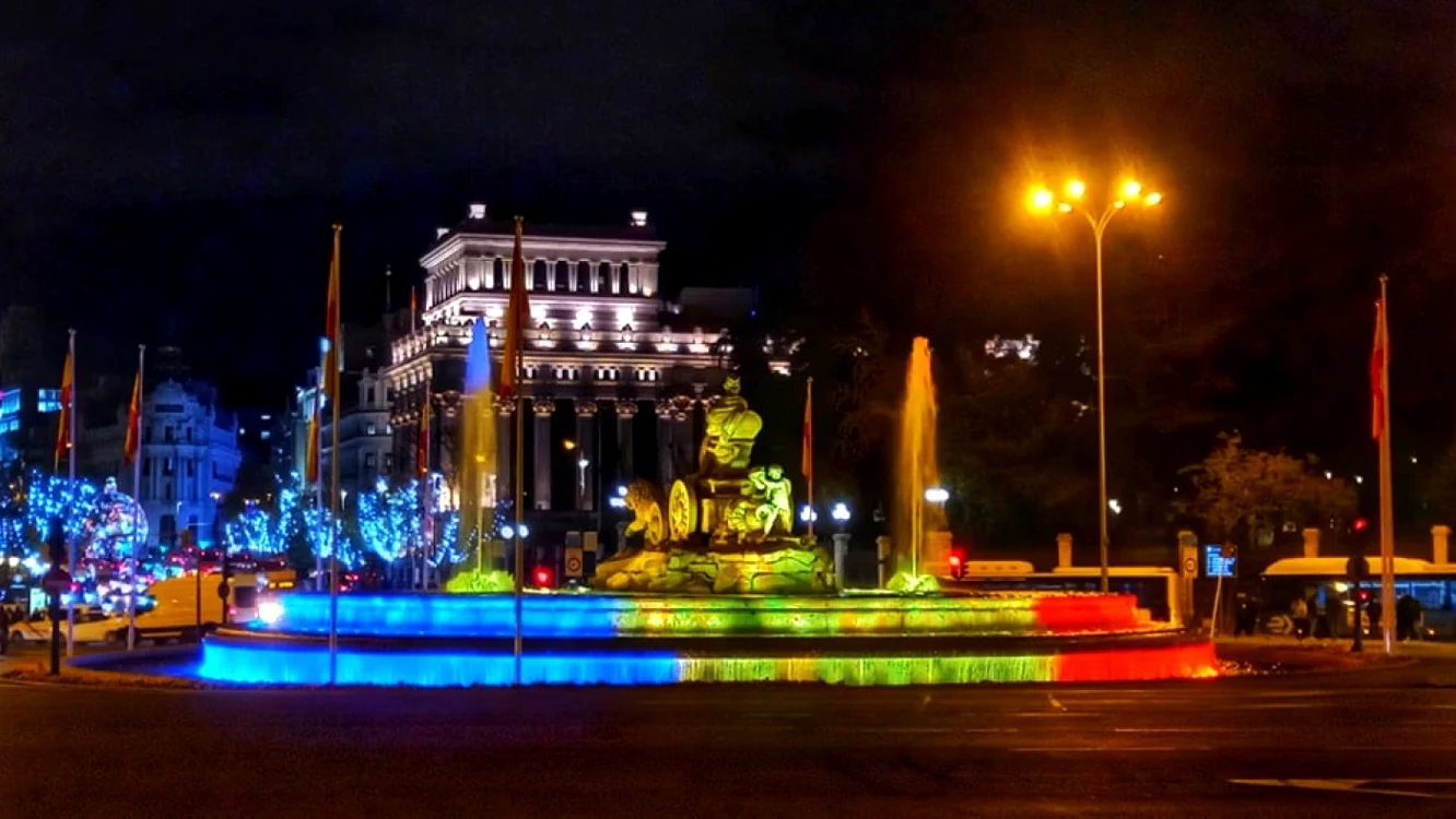 Madrid in culorile Romaniei