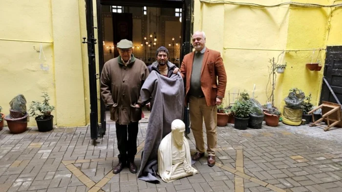 Bust Aron Chorin. Foto: Facebook/Federaţia Comunităţilor Evreieşti din România