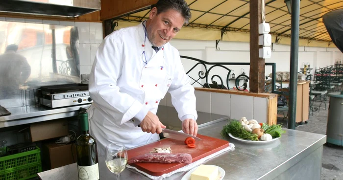 Maestrul bucătar Jakob Hausmann va încânta audienţa la Mobile Cooking Show. FOTO: Arhivă