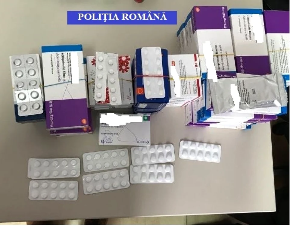 Medicamente expirate    Foto: IPJ Maramureş