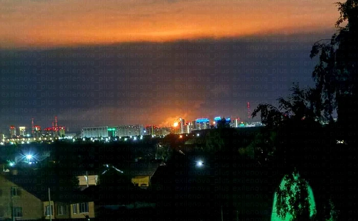 Atac cu drone în Riazan FOTO: X