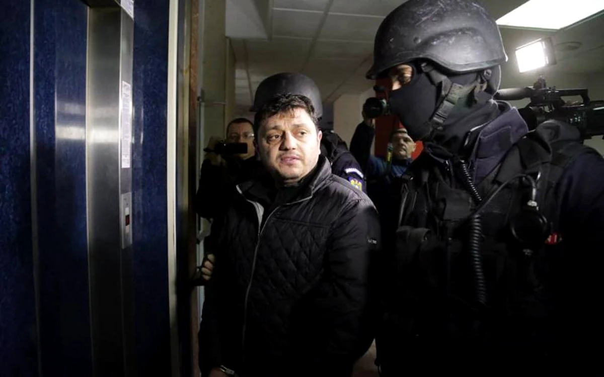 Iulian Boţ, zis Viscol, acuzat că i-a cumpărat pe şefii Poliţiei cu mii de euro FOTO Adrian Pâclişan