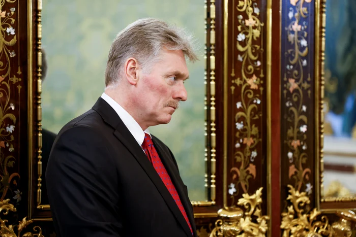 Dmitri Peskov a oferit primele declarații despre discuțiile de la Moscova FOTO EPA-EFE