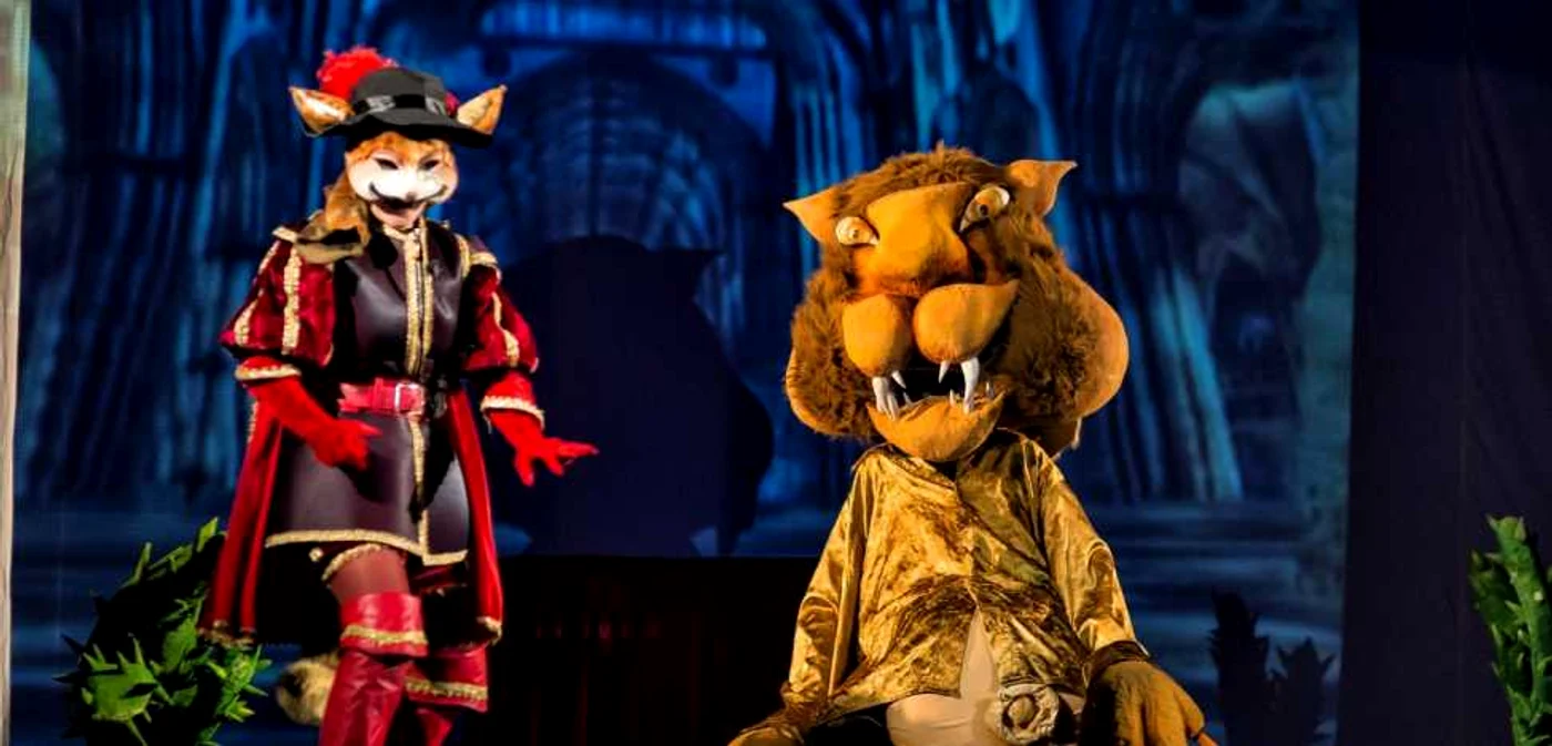 Scenă din spectacolul ”Motanul încălţat” Foto: Teatrul Gulliver
