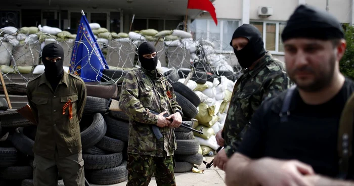 Miliţiile pro-ruse continuă lupta cu militarii ucraineni la Odessa. FOTO Reuters