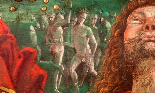 Vaticanul face o dezvăluire: cea mai veche frescă în care europenii i au desenat pe nativii americani jpeg