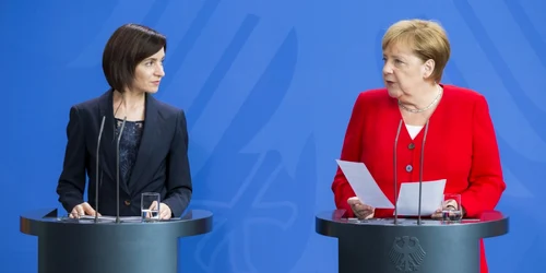 Maia Sandu si Angela Merkel gov.md