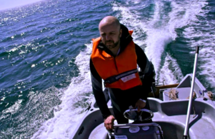 Răzvan Popescu Mirceni, biolog marin, explorator Oceanic Club Sursa Facebook RP